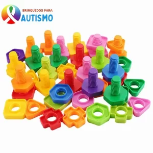 Brinquedo Pedagogico Montar Parafuso